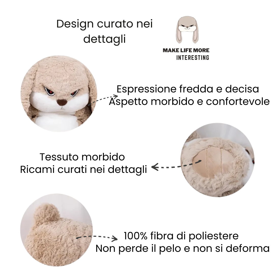 Il Peluche Sbuffone dal Cuore Tenero.